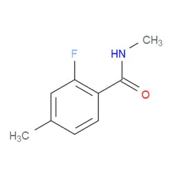 Aobchem&nbsp;2-Fluoro-N 4-dimethylbenzamide | ≥95% | CAS 1538873-31-2 | C9H10FNO | 500mg
