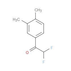 Aobchem&nbsp;1-(3 4-Dimethylphenyl)-2 2-difluoroethanone | ≥95% | CAS 1294520-03-8 | C10H10F2O | 250mg