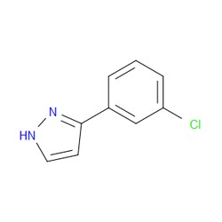 Aobchem&nbsp;3-(3-Chlorophenyl)-1H-pyrazole | ≥95% | CAS 59843-69-5 | C9H7ClN2 | 1g