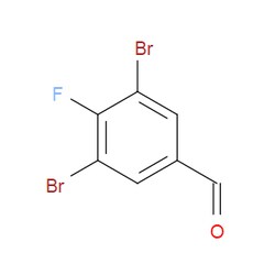 Aobchem&nbsp;3 5-Dibromo-4-fluorobenzaldehyde | ≥95% | CAS 477535-39-0 | C7H3Br2FO | 500mg