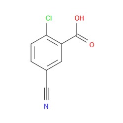 Aobchem&nbsp;2-Chloro-5-cyanobenzoic acid | ≥97% | CAS 89891-83-8 | C8H4ClNO2 | 5g