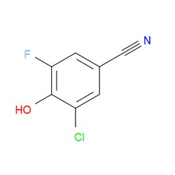 Aobchem&nbsp;3-Chloro-5-fluoro-4-hydroxybenzonitrile | ≥95% | CAS 1891347-54-8 | C7H3ClFNO | 1g