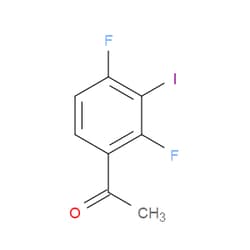 Aobchem&nbsp;1-(2 4-Difluoro-3-iodophenyl)ethanone | ≥97% | CAS 2383443-66-9 | C8H5F2IO | 1g