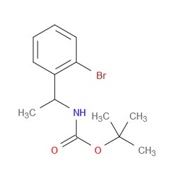 Aobchem&nbsp;(R)-tert-Butyl (1-(2-bromophenyl)ethyl)carbamate | ≥97% | CAS 1086391-99-2 | C13H18BrNO2 | 500mg