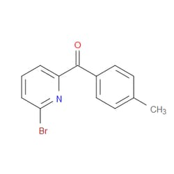 Aobchem&nbsp;(6-Bromo-2-pyridinyl)(4-methylphenyl)methanone | ≥95% | CAS 87848-95-1 | C13H10BrNO | 5g
