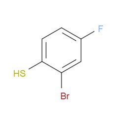 Aobchem&nbsp;2-Bromo-4-fluorobenzenethiol | ≥95% | CAS 773853-92-2 | C6H4BrFS | 1g
