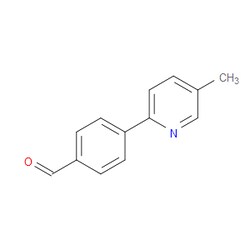 Aobchem&nbsp;4-(5-Methylpyridin-2-yl)benzaldehyde | ≥95% | CAS 1008744-15-7 | C13H11NO | 500mg
