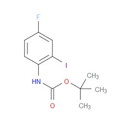 Aobchem&nbsp;Tert-butyl (4-fluoro-2-iodophenyl)carbamate | ≥95% | CAS 1060813-09-3 | C11H13FINO2 | 1g