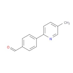 Aobchem&nbsp;4-(5-Methylpyridin-2-yl)benzaldehyde | ≥95% | CAS 1008744-15-7 | C13H11NO | 5g