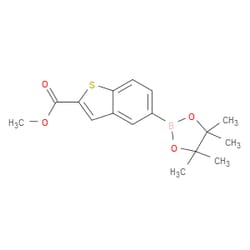 Aobchem&nbsp;Methyl 5-(4 4 5 5-tetramethyl-1 3 2-dioxaborolan-2-yl)-1-benzothiophene-2-carboxylate | ≥97% | CAS 690632-26-9 | C16H19BO4S | 5g