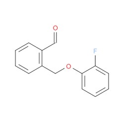 Aobchem&nbsp;2-((2-Fluorophenoxy)methyl)benzaldehyde | ≥95% | CAS 1443339-49-8 | C14H11FO2 | 250mg