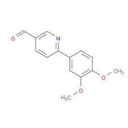 Aobchem&nbsp;6-(3 4-Dimethoxyphenyl)-3-pyridinecarboxaldehyde | ≥97% | CAS 898796-17-3 | C14H13NO3 | 1g