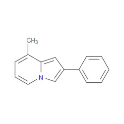 Aobchem&nbsp;8-Methyl-2-phenylindolizine | ≥95% | CAS 90456-28-3 | C15H13N | 500mg