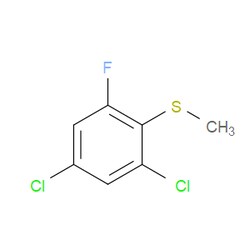 Aobchem&nbsp;(2 4-Dichloro-6-fluorophenyl)(methyl)sulfane | ≥97% | CAS 1806277-16-6 | C7H5Cl2FS | 500mg