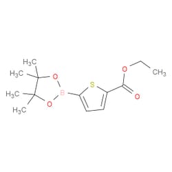 Aobchem&nbsp;5-(Ethoxycarbonyl)thiophene-2-boronic acid  pinacol ester | ≥95% | CAS 1150271-60-5 | C13H19BO4S | 250mg