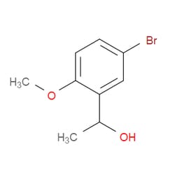 Aobchem&nbsp;1-(5-Bromo-2-methoxyphenyl)ethanol | ≥95% | CAS 16602-17-8 | C9H11BrO2 | 250mg