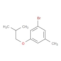 Aobchem&nbsp;1-Bromo-3-isobutoxy-5-methylbenzene | ≥97% | CAS 1881330-60-4 | C11H15BrO | 5g