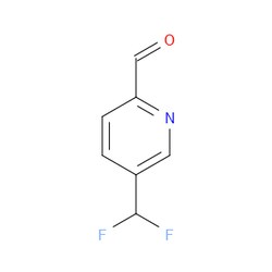 Aobchem&nbsp;5-(Difluoromethyl)picolinaldehyde | ≥95% | CAS 955112-64-8 | C7H5F2NO | 1g