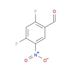Aobchem&nbsp;2 4-Difluoro-5-nitrobenzaldehyde | ≥97% | CAS 127228-77-7 | C7H3F2NO3 | 1g