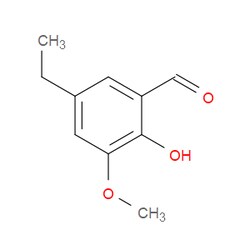 Aobchem&nbsp;5-Ethyl-2-hydroxy-3-methoxybenzaldehyde | ≥95% | CAS 42044-93-9 | C10H12O3 | 250mg