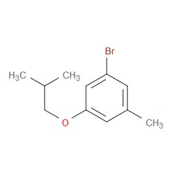 Aobchem&nbsp;1-Bromo-3-isobutoxy-5-methylbenzene | ≥97% | CAS 1881330-60-4 | C11H15BrO | 500mg
