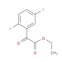 Aobchem&nbsp;Ethyl 2-(2 5-difluorophenyl)-2-oxoacetate | ≥95% | CAS 1049131-01-2 | C10H8F2O3 | 250mg