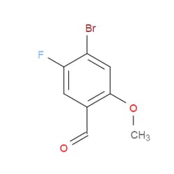 Aobchem&nbsp;4-Bromo-5-fluoro-2-methoxybenzaldehyde | ≥95% | CAS 1780144-21-9 | C8H6BrFO2 | 1g