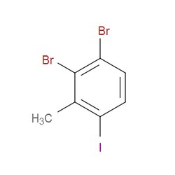 Aobchem&nbsp;1 2-Dibromo-4-iodo-3-methylbenzene | ≥97% | CAS 1160574-00-4 | C7H5Br2I | 500mg