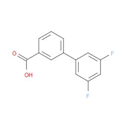 Aobchem&nbsp;3  5 -Difluoro[1 1 -biphenyl]-3-carboxylic acid | ≥97% | CAS 177734-83-7 | C13H8F2O2 | 250mg