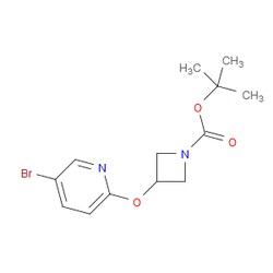 Aobchem&nbsp;Tert-butyl 3-((5-bromopyridin-2-yl)oxy)azetidine-1-carboxylate | ≥97% | CAS 1335049-06-3 | C13H17BrN2O3 | 500mg