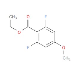 Aobchem&nbsp;Ethyl 2 6-difluoro-4-methoxybenzoate | ≥97% | CAS 1260849-23-7 | C10H10F2O3 | 500mg