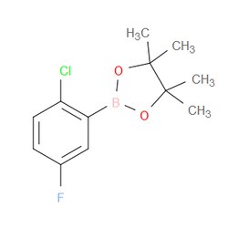 Aobchem&nbsp;2-Chloro-5-fluorophenylboronic acid pinacol ester | ≥97% | CAS 870486-41-2 | C12H15BClFO2 | 500mg