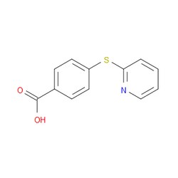 Aobchem&nbsp;4-(Pyridin-2-ylthio)benzoic acid | ≥95% | CAS 852952-22-8 | C12H9NO2S | 250mg