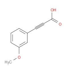 Aobchem&nbsp;3-(3-Methoxyphenyl)-2-propynoic acid | ≥95% | CAS 7621-89-8 | C10H8O3 | 500mg