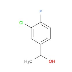Aobchem&nbsp;1-(3-Chloro-4-fluorophenyl)ethanol | ≥97% | CAS 878572-03-3 | C8H8ClFO | 5g
