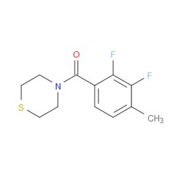 Aobchem&nbsp;(2 3-Difluoro-4-methylphenyl)(thiomorpholino)methanone | ≥97% | CAS 2734774-83-3 | C12H13F2NOS | 1g