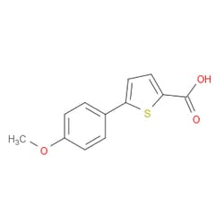 Aobchem&nbsp;5-(4-Methoxyphenyl)-2-thiophenecarboxylic acid | ≥97% | CAS 116016-56-9 | C12H10O3S | 5g