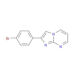 Aobchem&nbsp;2-(4-Bromophenyl)imidazo[1 2-a]pyrimidine | ≥97% | CAS 56921-85-8 | C12H8BrN3 | 250mg