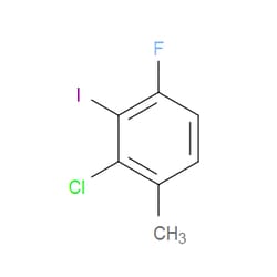 Aobchem&nbsp;2-Chloro-4-fluoro-3-iodo-1-methylbenzene | ≥97% | CAS 1502669-12-6 | C7H5ClFI | 500mg