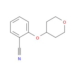 Aobchem&nbsp;2-[(Tetrahydro-2H-pyran-4-yl)oxy]benzonitrile | ≥97% | CAS 898289-37-7 | C12H13NO2 | 1g