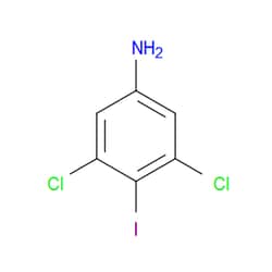 Aobchem&nbsp;3 5-Dichloro-4-iodoaniline | ≥97% | CAS 155403-05-7 | C6H4Cl2IN | 500mg