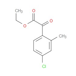 Aobchem&nbsp;Ethyl 2-(4-chloro-2-methylphenyl)-2-oxoacetate | ≥95% | CAS 951888-10-1 | C11H11ClO3 | 250mg