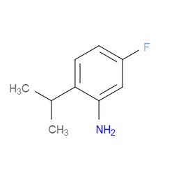 Aobchem&nbsp;5-Fluoro-2-isopropylaniline | ≥97% | CAS 1369777-05-8 | C9H12FN | 1g
