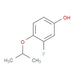 Aobchem&nbsp;3-Fluoro-4-isopropoxyphenol | ≥97% | CAS 1243280-91-2 | C9H11FO2 | 1g