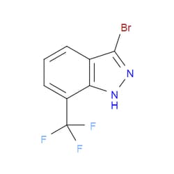 Aobchem&nbsp;3-Bromo-7-(trifluoromethyl)-1H-indazole | ≥97% | CAS 885693-99-2 | C8H4BrF3N2 | 5g