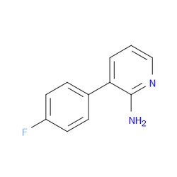 Aobchem&nbsp;3-(4-Fluorophenyl)-2-pyridinamine | ≥97% | CAS 1214333-67-1 | C11H9FN2 | 5g