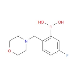 Aobchem&nbsp;[5-Fluoro-2-(morpholin-4-ylmethyl)phenyl]boronic acid | ≥95% | CAS 1292755-44-2 | C11H15BFNO3 | 1g