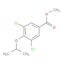 Aobchem&nbsp;Methyl 3 5-dichloro-4-isopropoxybenzoate | ≥97% | CAS 856165-88-3 | C11H12Cl2O3 | 1g