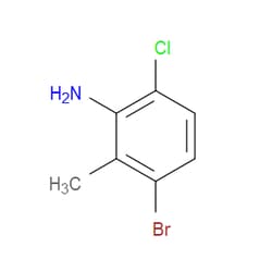 Aobchem&nbsp;3-Bromo-6-chloro-2-methylaniline | ≥95% | CAS 1007226-77-8 | C7H7BrClN | 250mg