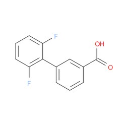 Aobchem&nbsp;2  6 -Difluoro[1 1 -biphenyl]-3-carboxylic acid | ≥95% | CAS 656305-06-5 | C13H8F2O2 | 5g